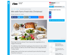 Win with Farro Fresh this Christmas