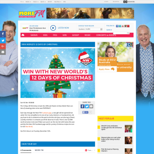 Win with New World's 12 Days of Christmas