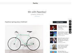 Win with Paperboy