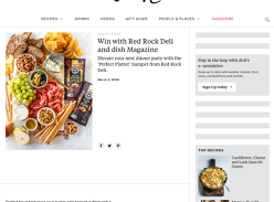 Win with Red Rock Deli and dish Magazine