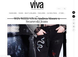 Win with Viva: Andrea Moore x Swarovski Jeans