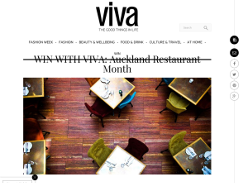 Win with VIVA: Auckland Restaurant Month