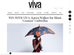 Win with Viva: Karen Walker for Blunt Cosmos Umbrellas