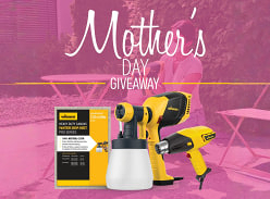 Win a Wood & Metal Sprayer, a Heat Gun & 5'x12' Drop Sheet