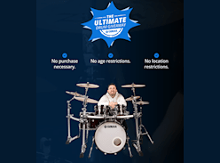Win a Yamaha Drum Kit