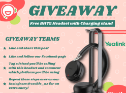 Win Yealink BH72 Headset with Charging Stand