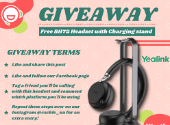 Win Yealink BH72 Headset with Charging Stand