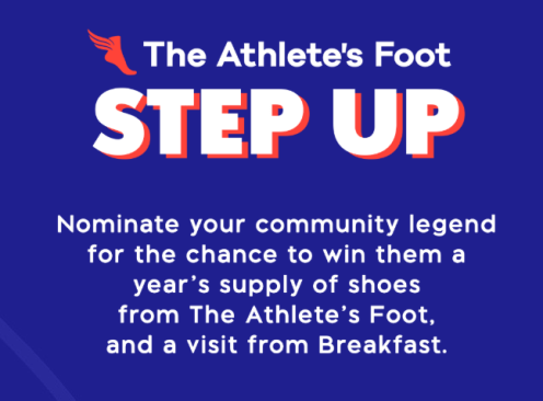 Win a Year's Supply of Shoes from the Athlete's Foot & a Visit from Breakfast - Breakfast