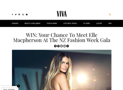 Win your chance to meet Elle Macpherson at The NZ Fashion Week Gala