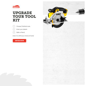 Win your choice of tools