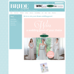 Win your dream Wedding Gown