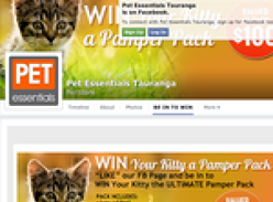 Win your Kitty a Pamper Pack