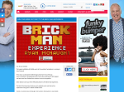 Win your More FM Ticket to The Brick Man experience