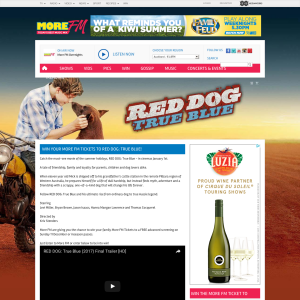 Win your More FM Tickets to RED DOG: True Blue!
