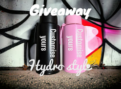 Win Your Own Custom Hydro Style Water Bottle