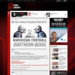 Win Your Tickets To Southern Bowl 2016