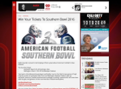 Win Your Tickets To Southern Bowl 2016