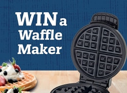 Win your very own Davis and Waddell Waffle Maker