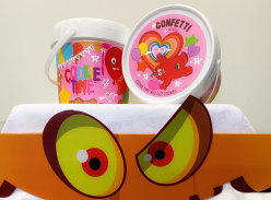 Win Yummy Buckets of Cookie Time Confetti Cookies